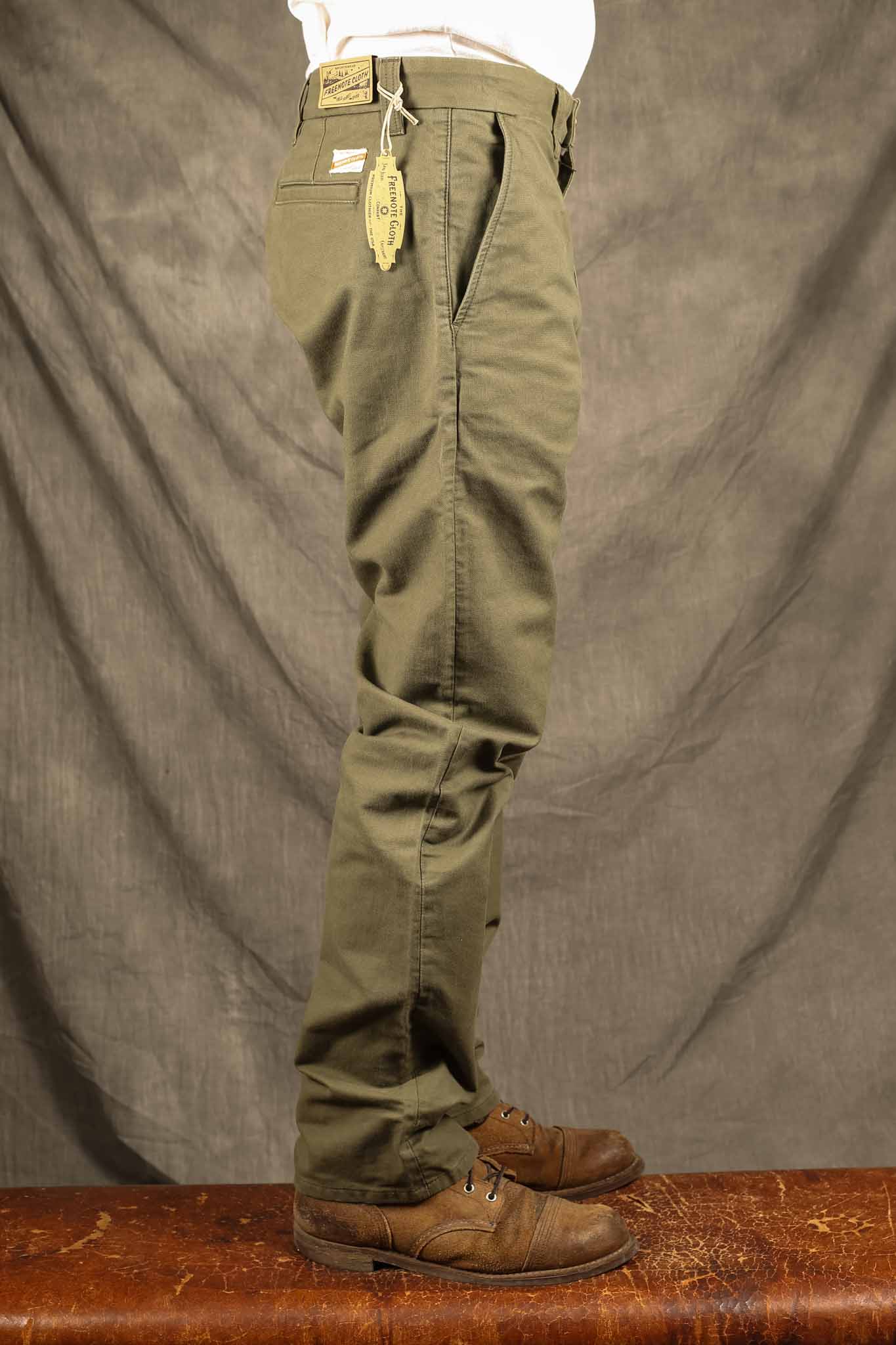 Freenote Cloth - Deck Pant Olive