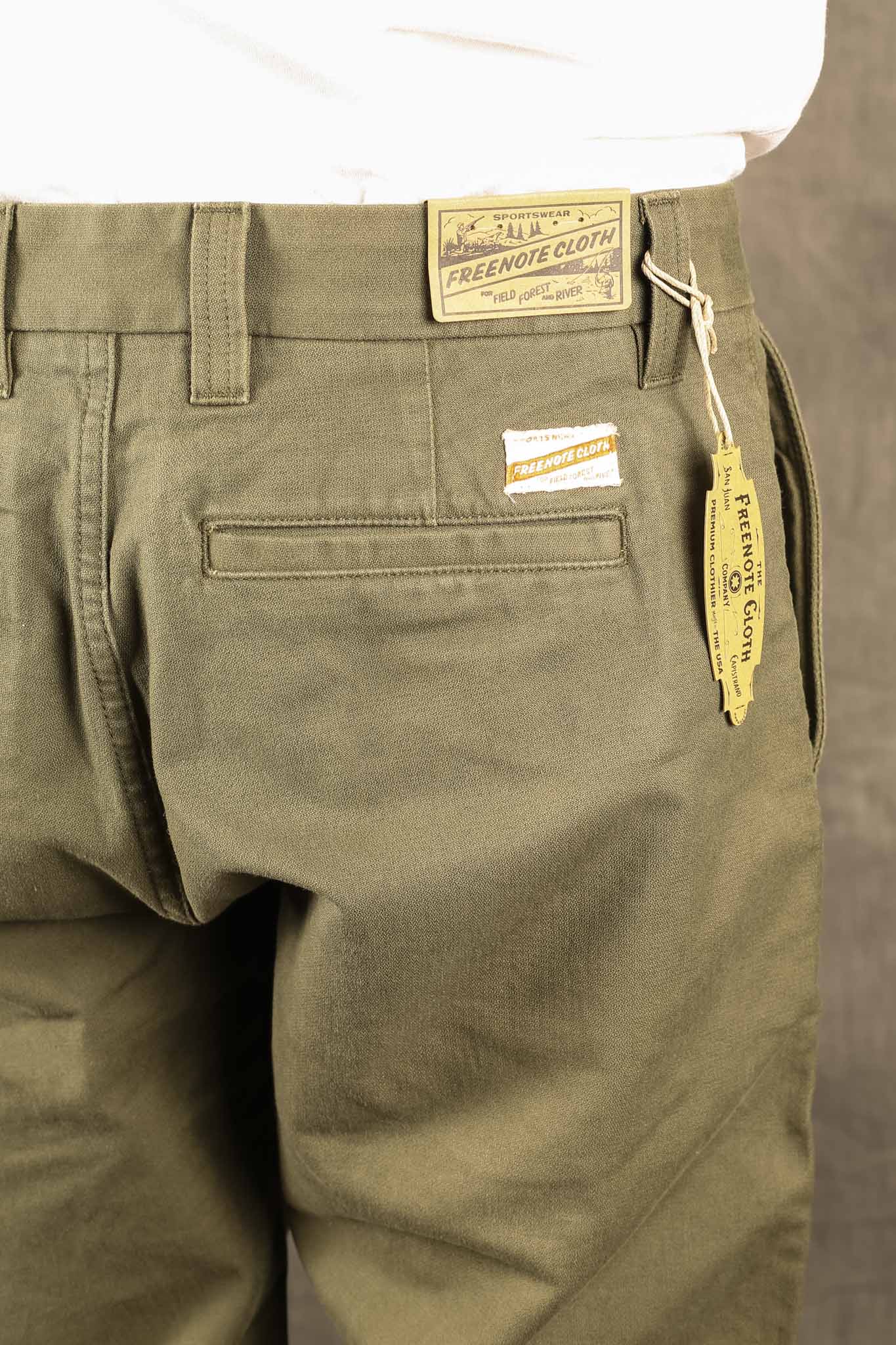 Freenote Cloth - Deck Pant Olive