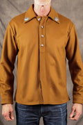 Stevenson Overall Co. - Brave Man - Golden Brown - (ONE MISSING BUTTON ON THE SLEEVE.)