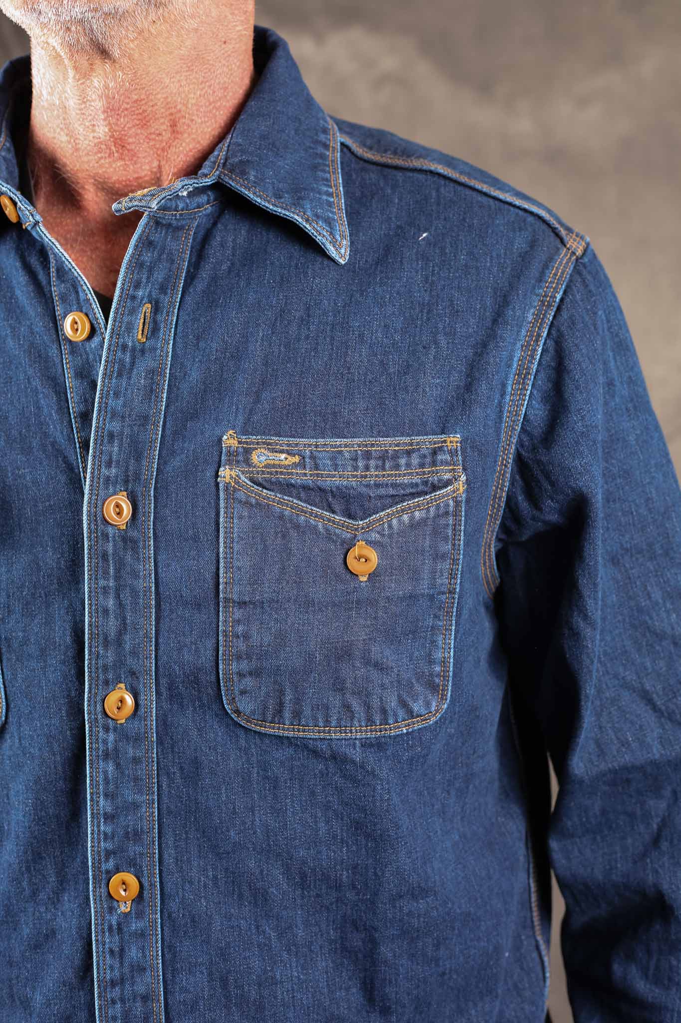 Freenote Cloth Lambert Stone Washed Denim