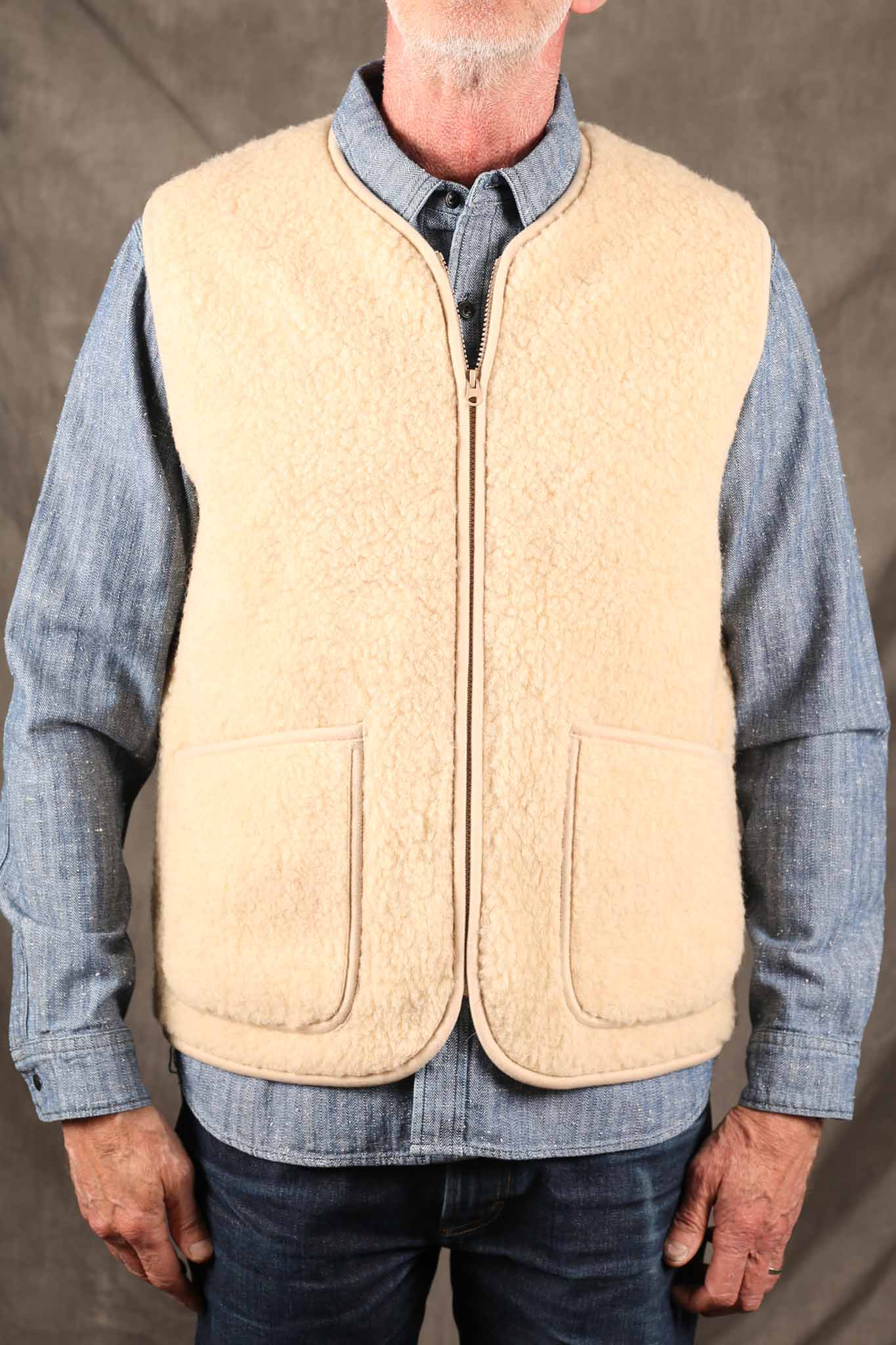 COLDBREAKER - PEPITCO VEST - BEIGE