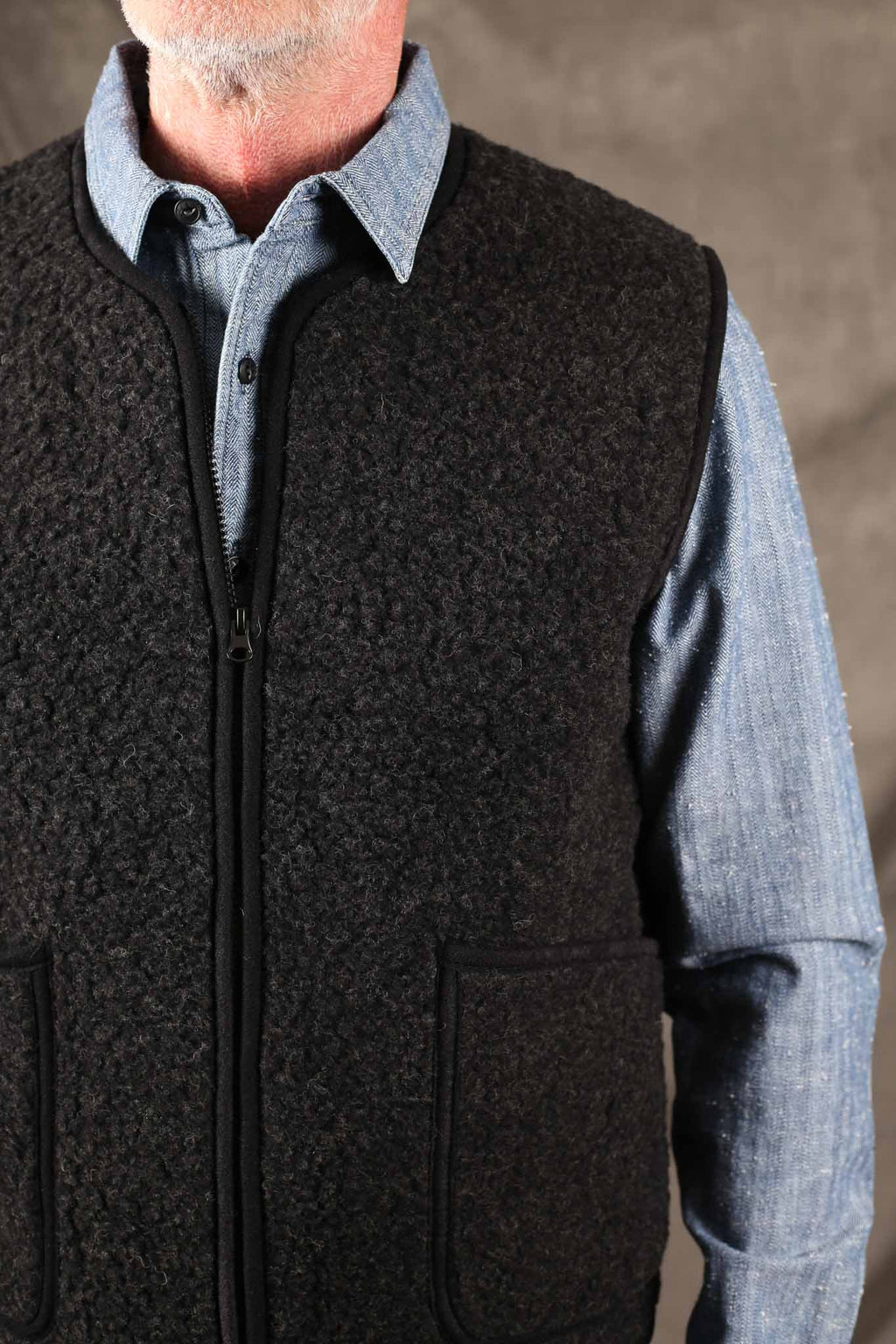 COLDBREAKER - CARDIGAN - BLACK