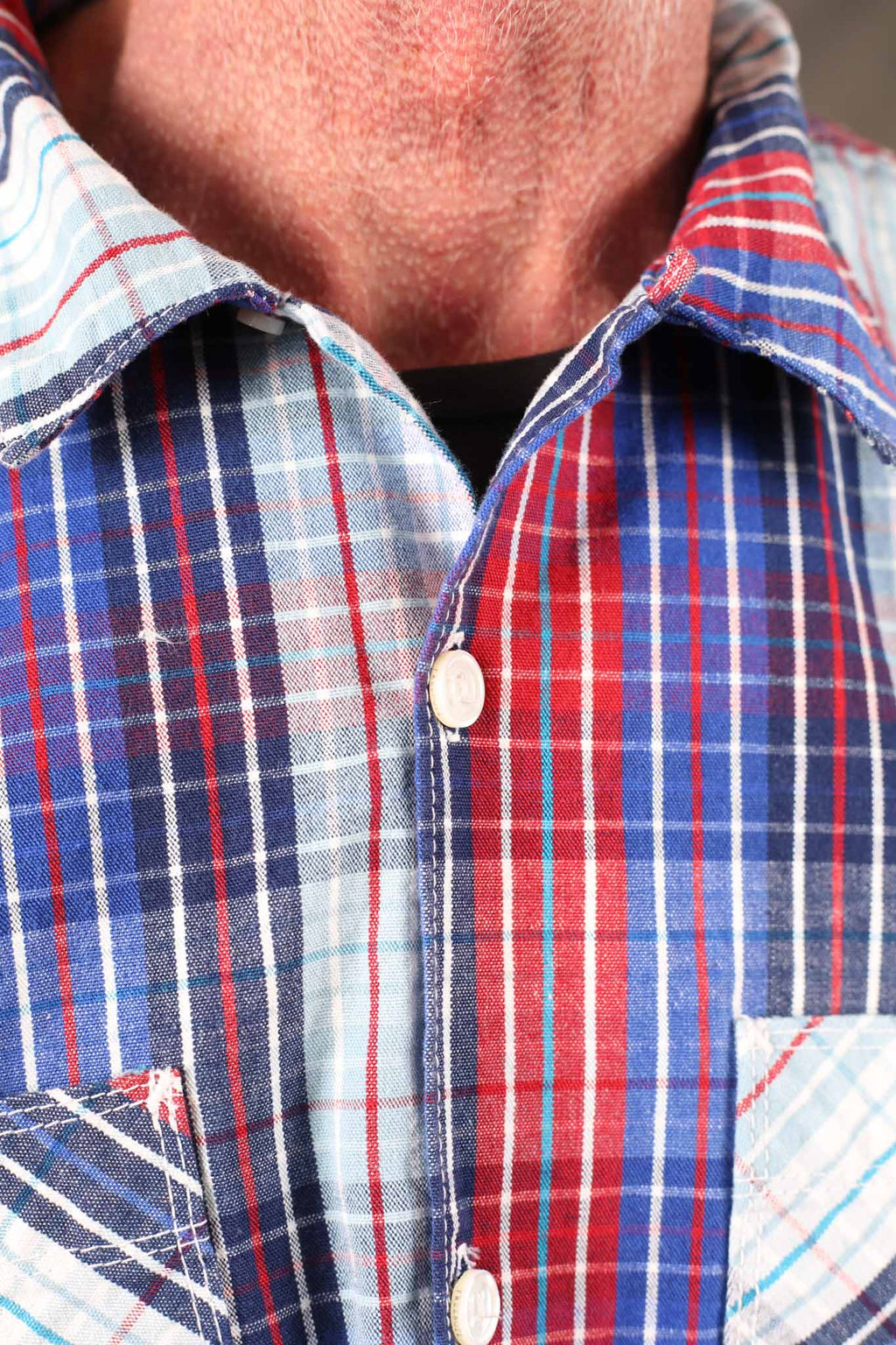 Freenote Cloth Dayton LS Bonneville Blue Plaid