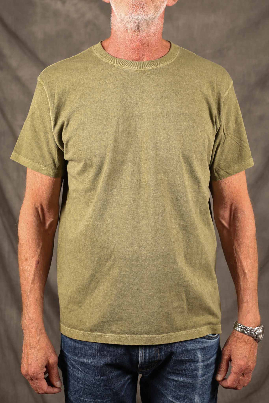 Good On 5.5oz Jersey Tubular Tee WASHED SAGE