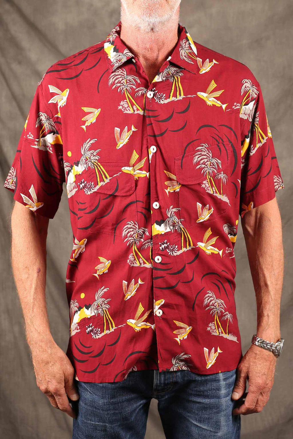 Freenote Cloth Dean Double Pocket - Flying Bird