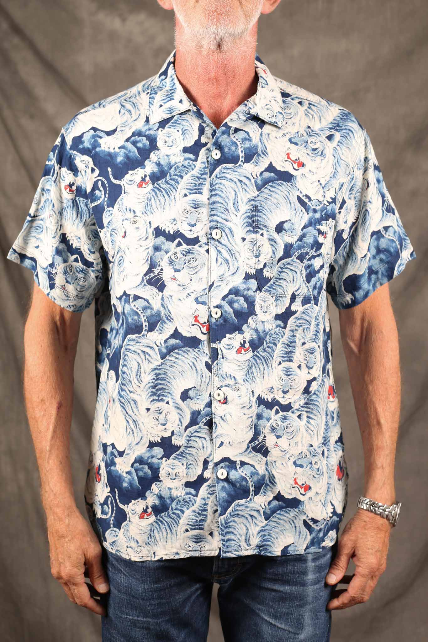 Freenote Cloth hawaiian ice tiger