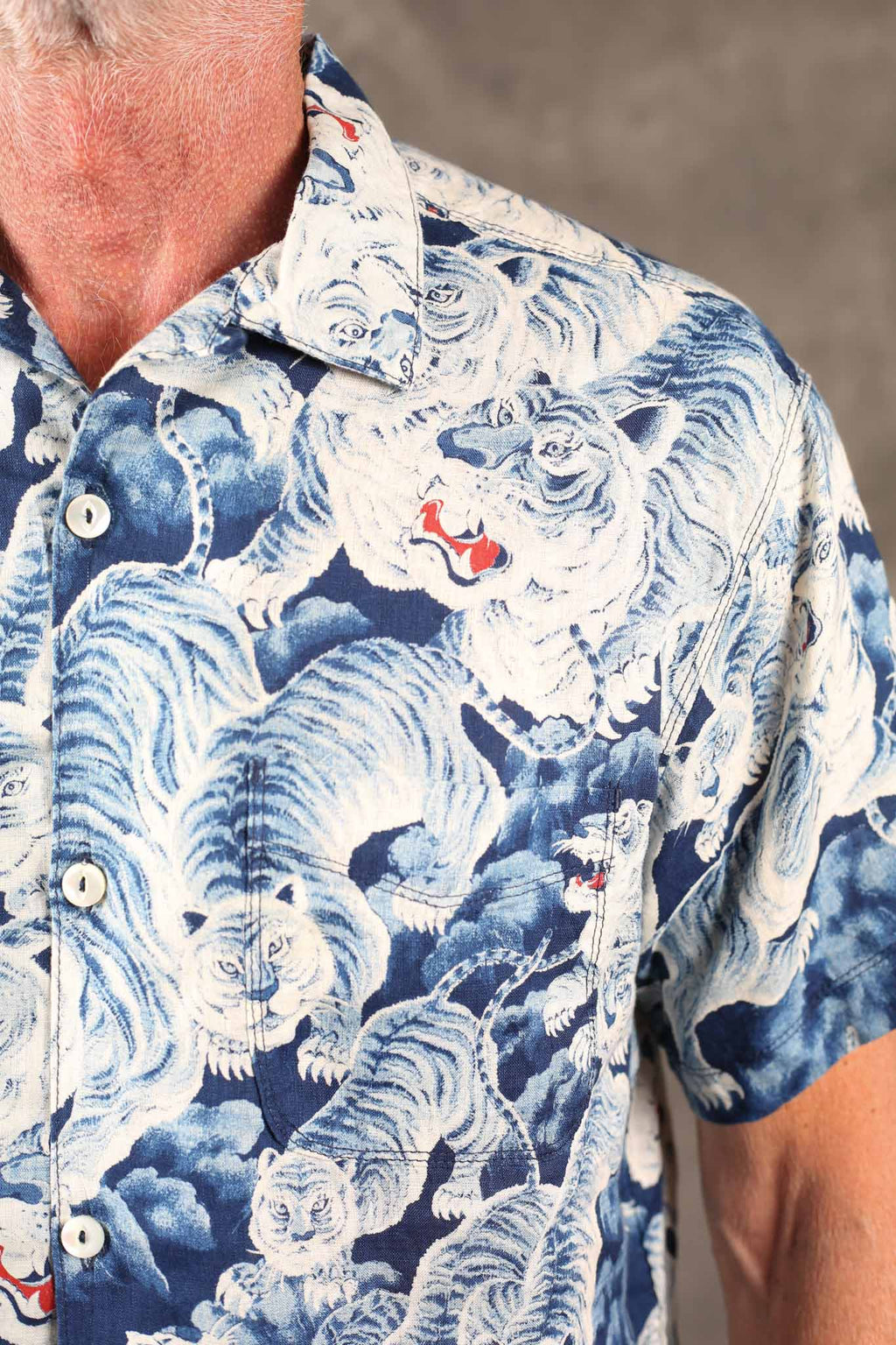 Freenote Cloth hawaiian ice tiger