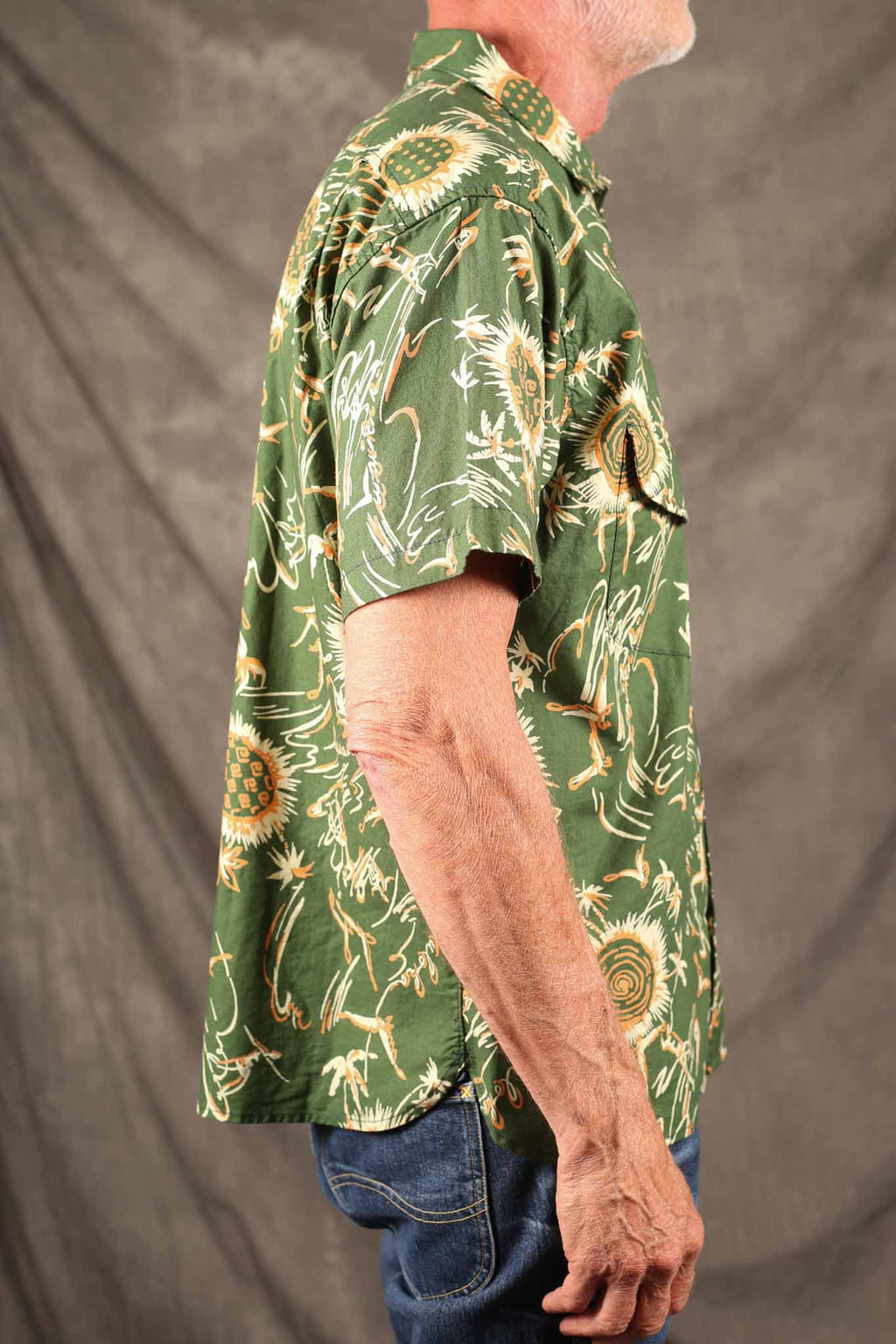 Freenote Cloth Dean Double Pocket Aloha Olive