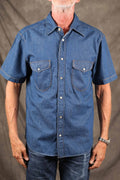 Freenote Cloth Bodie S/S Vintage Blue Denim