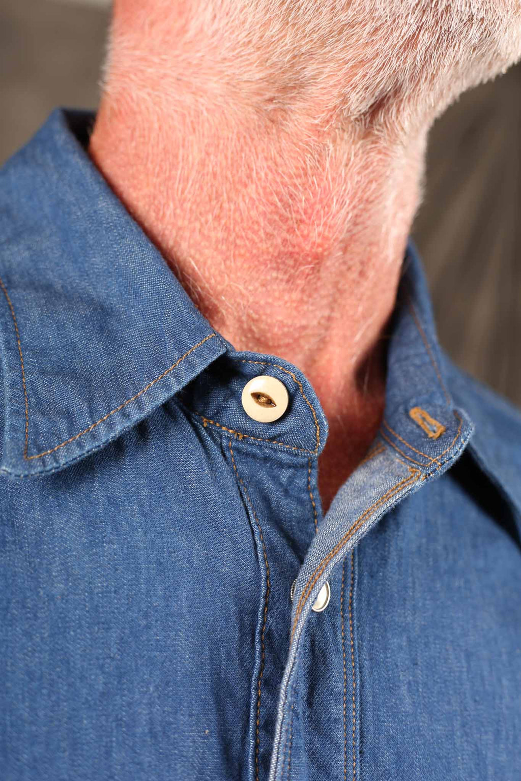 Freenote Cloth Bodie S/S Vintage Blue Denim