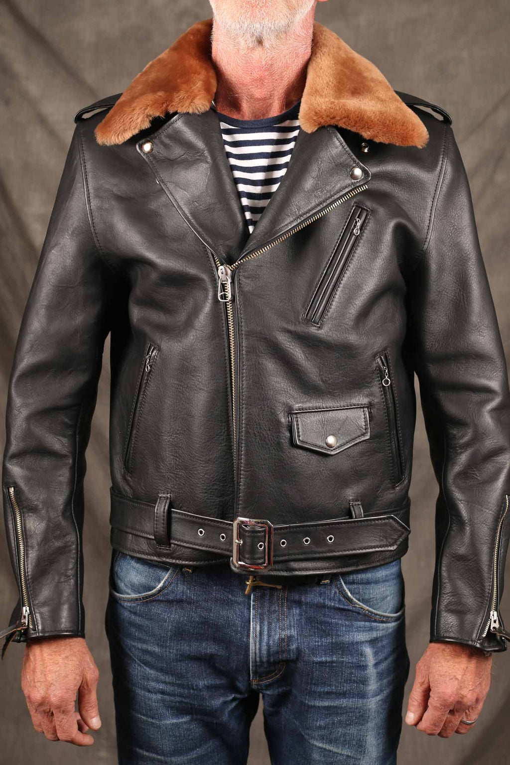 Y'2 LEATHER - SUMI DYED HORSE DOUBLE RIDERS - SHR-58