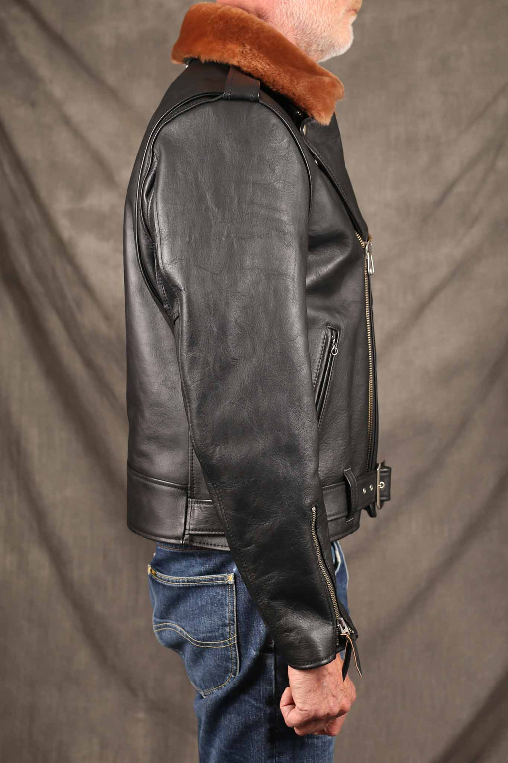 Y'2 LEATHER - SUMI DYED HORSE DOUBLE RIDERS - SHR-58