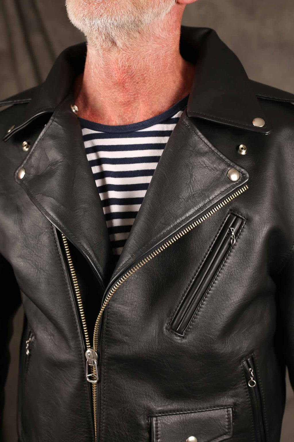 Y'2 LEATHER - SUMI DYED HORSE DOUBLE RIDERS - SHR-58