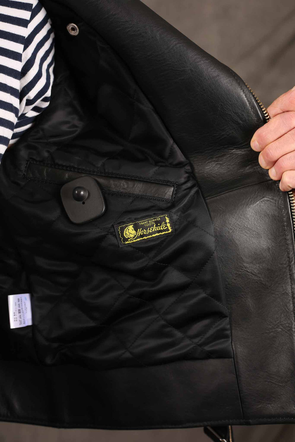 Y'2 LEATHER - SUMI DYED HORSE DOUBLE RIDERS - SHR-58