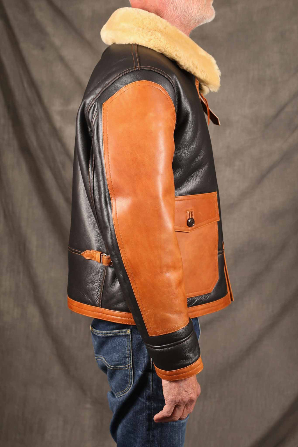 Y'2 LEATHER - SUMI DYED HORSE DOUBLE RIDERS - SHR-58