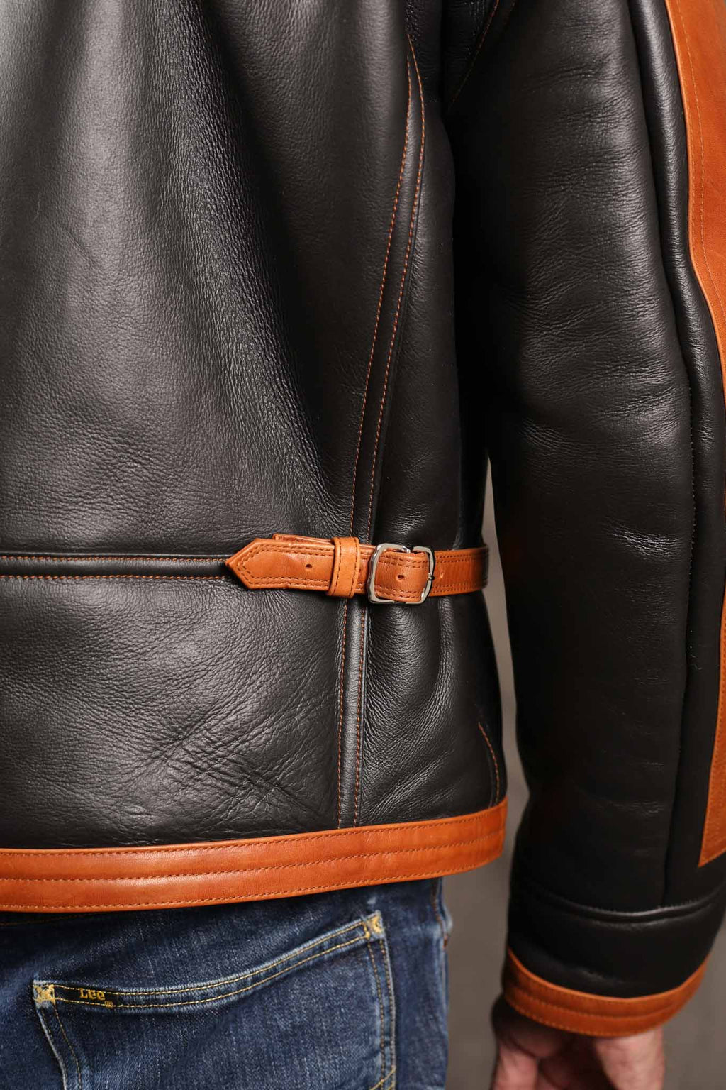 Y'2 LEATHER - SUMI DYED HORSE DOUBLE RIDERS - SHR-58