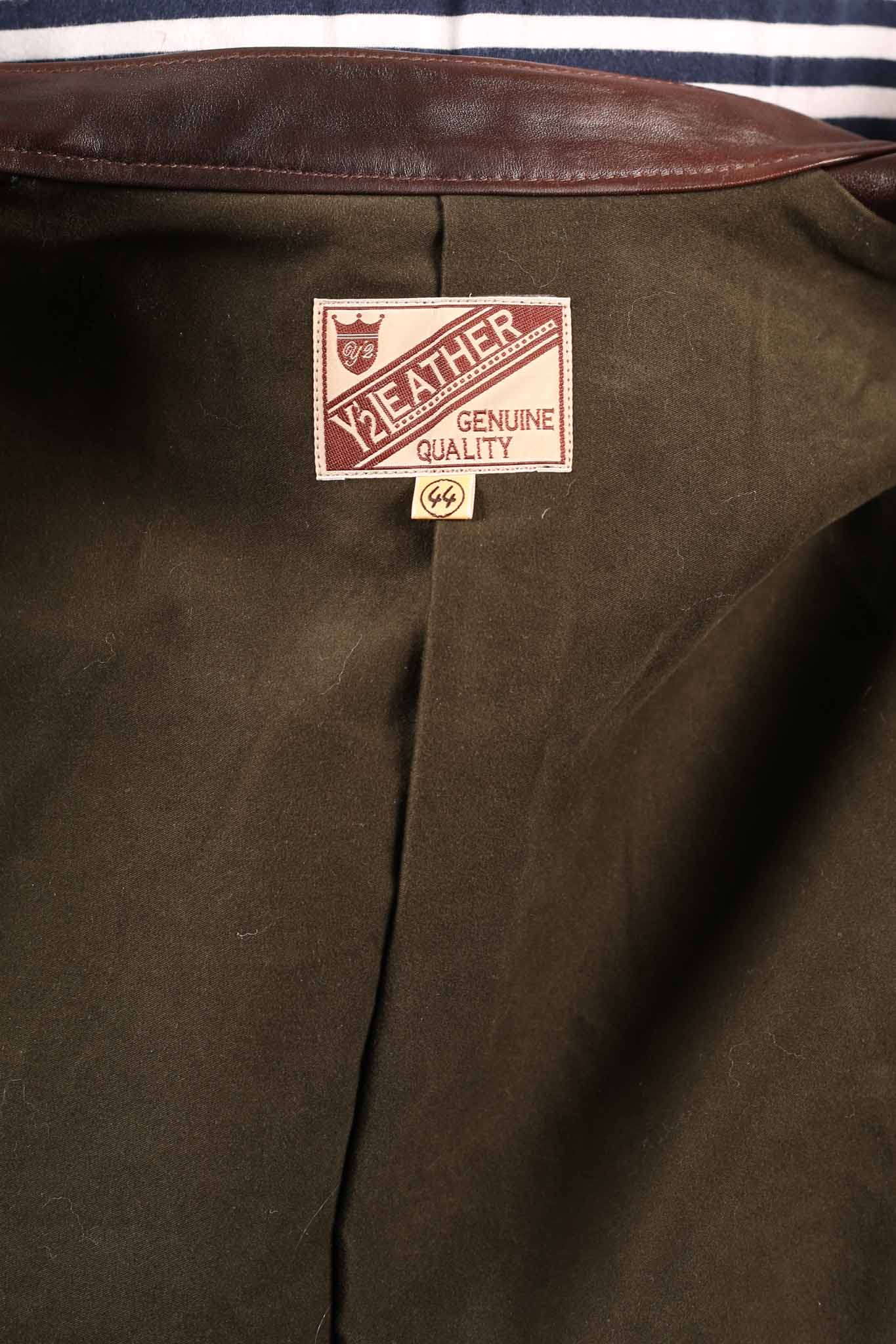 Y'2 LEATHER - HAND DYED HORSE CAR COAT - HNC-82