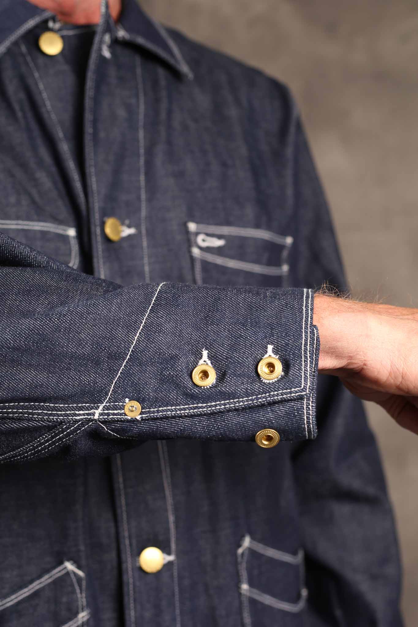 Freenote Cloth Modesto Jacket 11 Ounce Memphis Blue