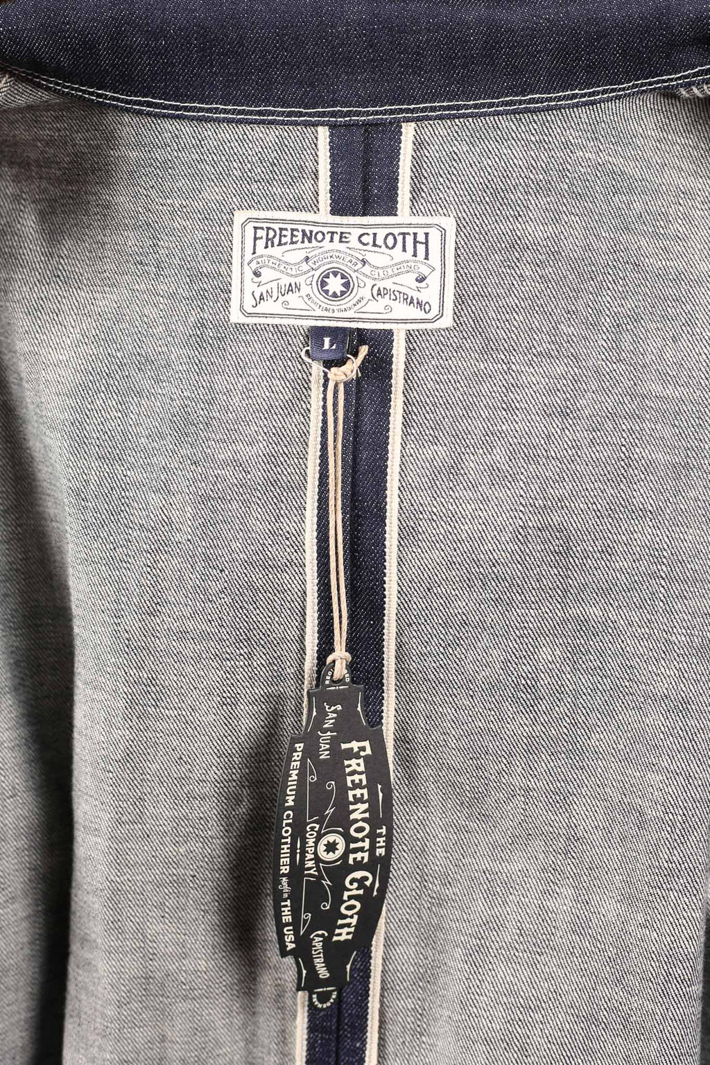 Freenote Cloth Modesto Jacket 11 Ounce Memphis Blue