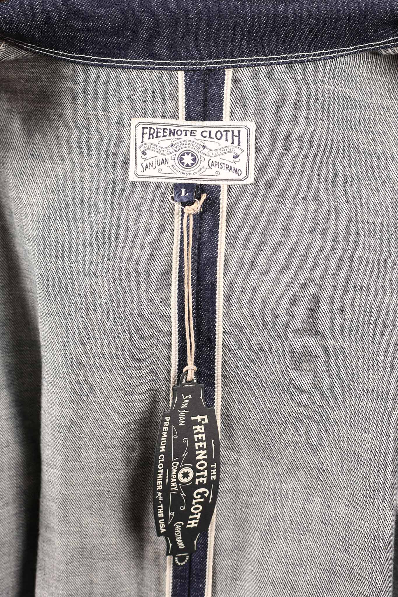 Freenote Cloth Modesto Jacket 11 Ounce Memphis Blue