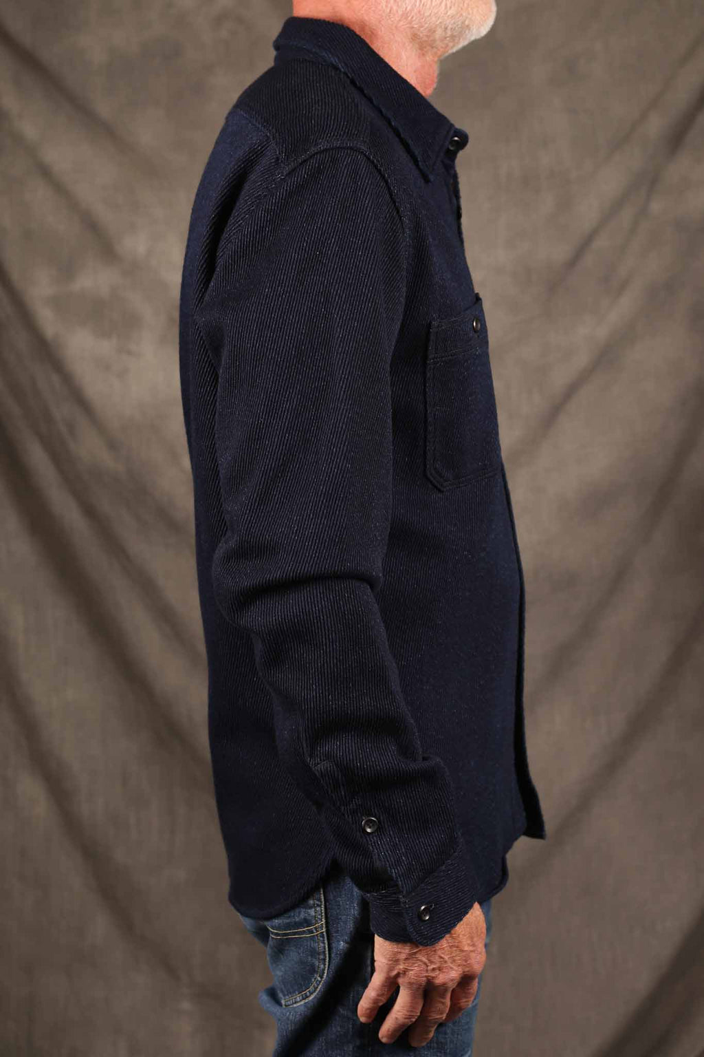 Iron Heart IHSH-288-IND Kersey Work Shirt - Indigo