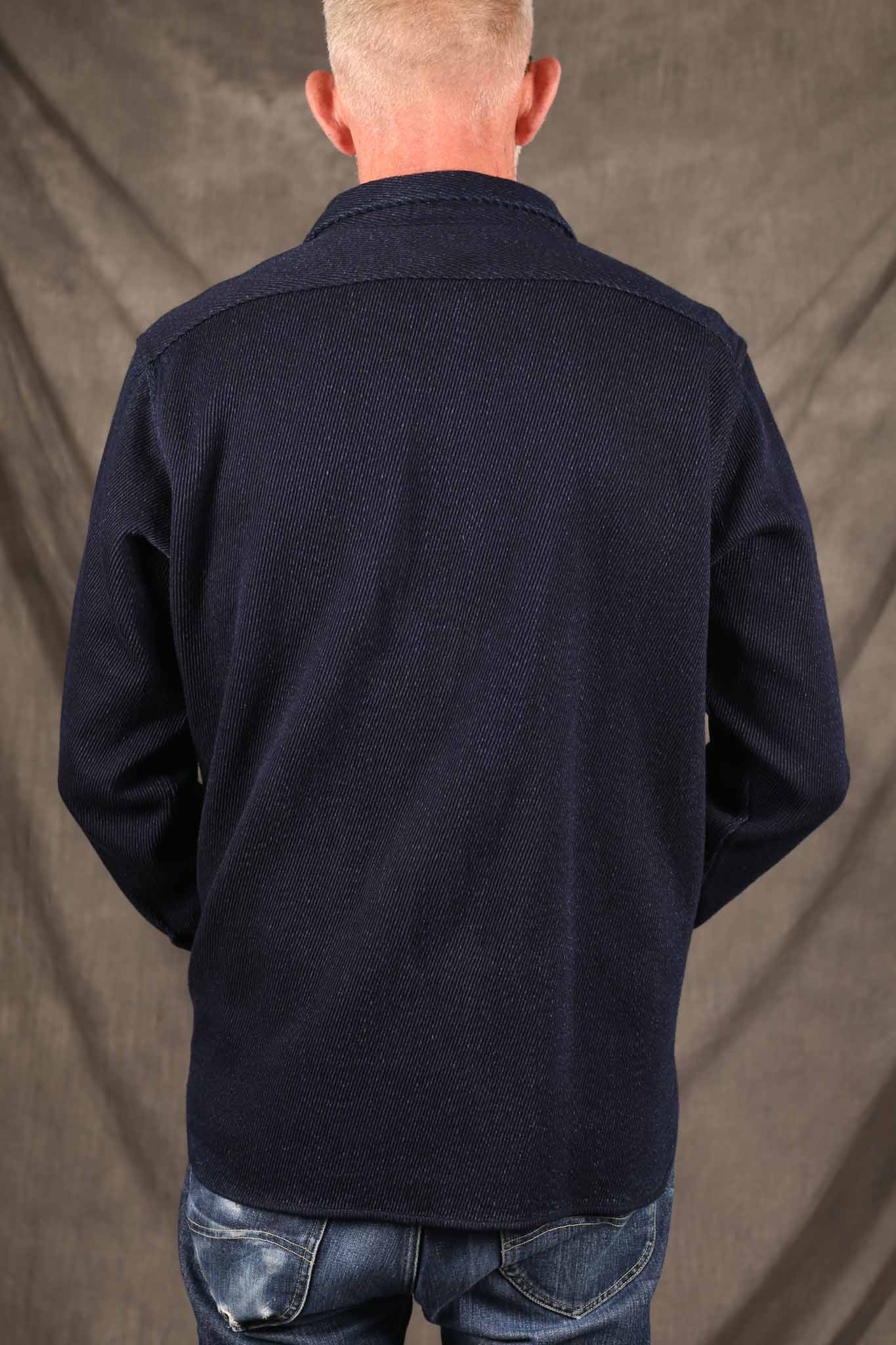 Iron Heart IHSH-288-IND Kersey Work Shirt - Indigo