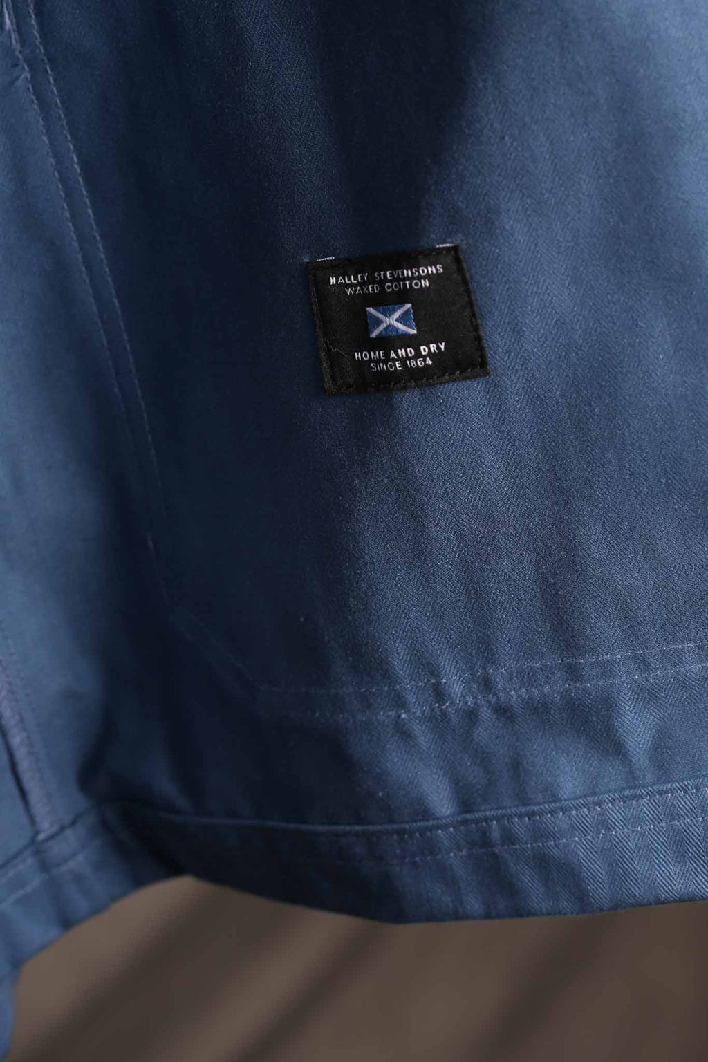 Dehen Woven Chore Coat - Mock Blue