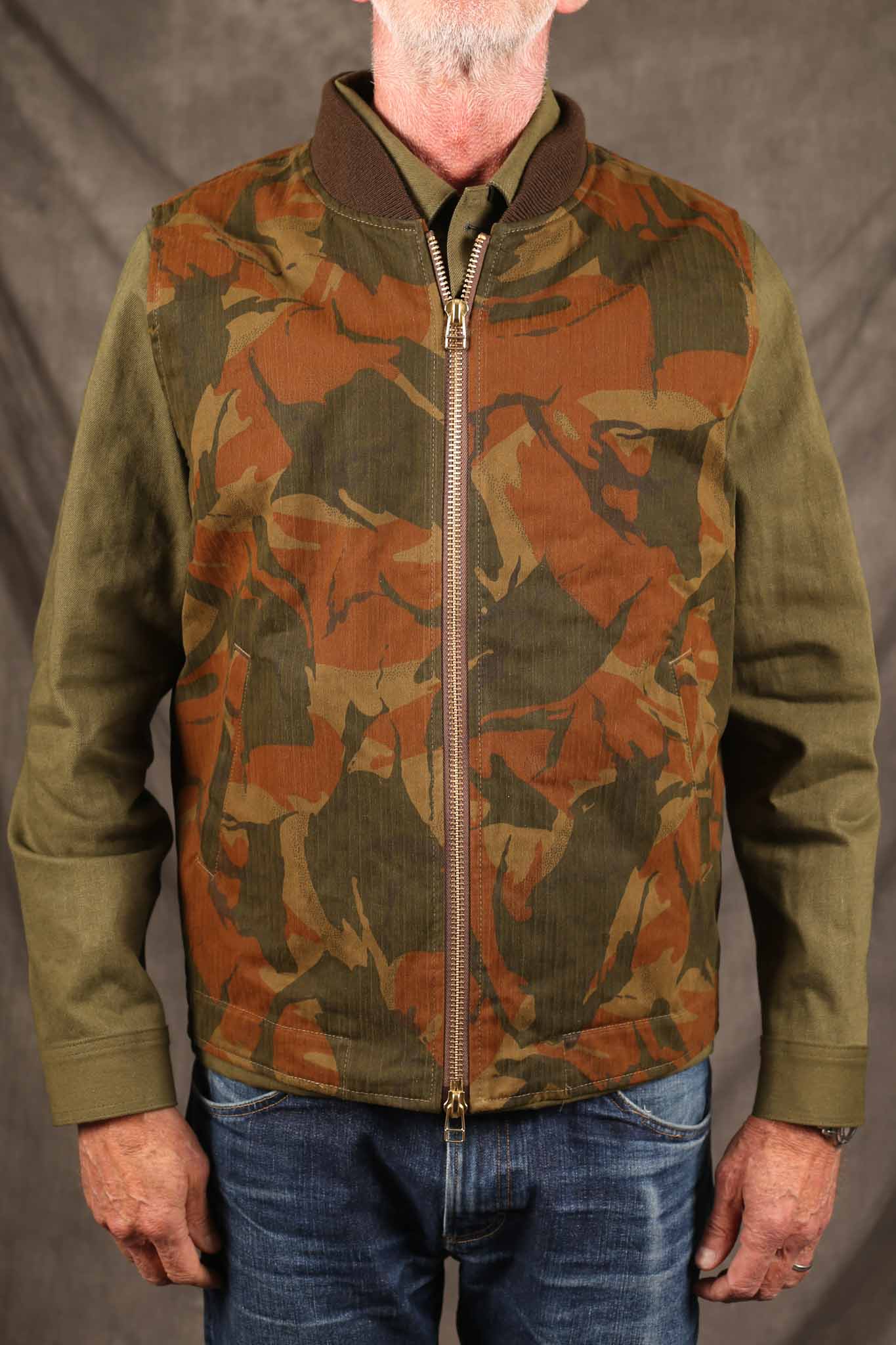 Dehen Flight Vest - Ginger Camo