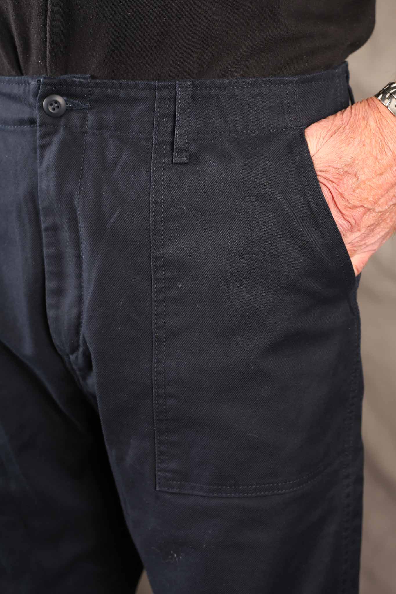 Japan Blue Jeans - Baker Pant - French Work Serge Blue