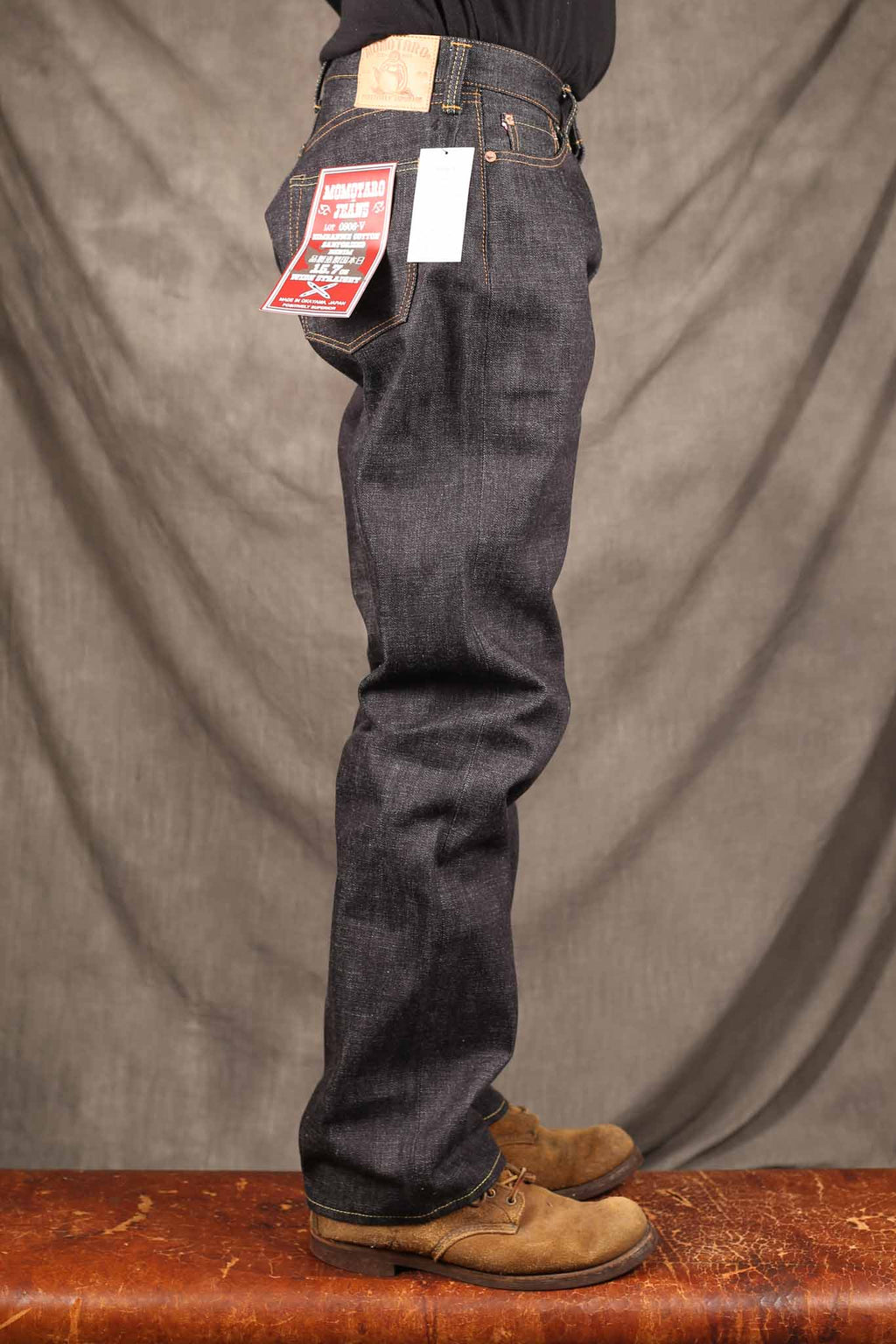 Momotaro 0906 15,7oz Zimbabwe Cotton Denim  Wide Straight