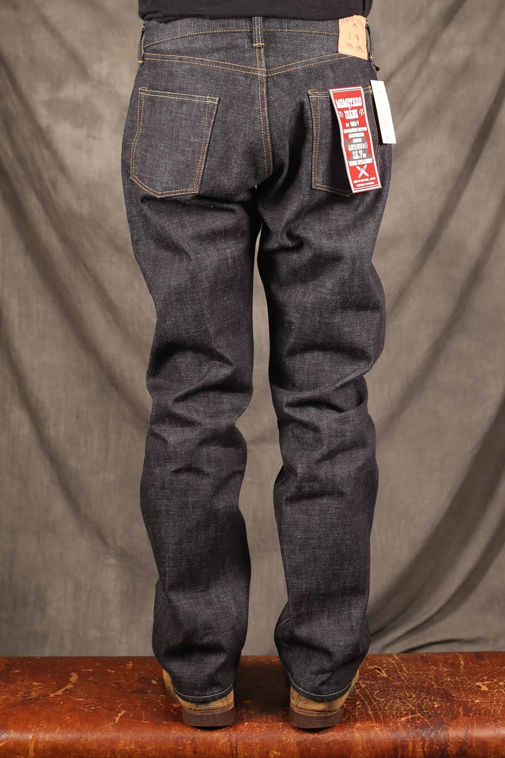 Momotaro 0906 15,7oz Zimbabwe Cotton Denim  Wide Straight