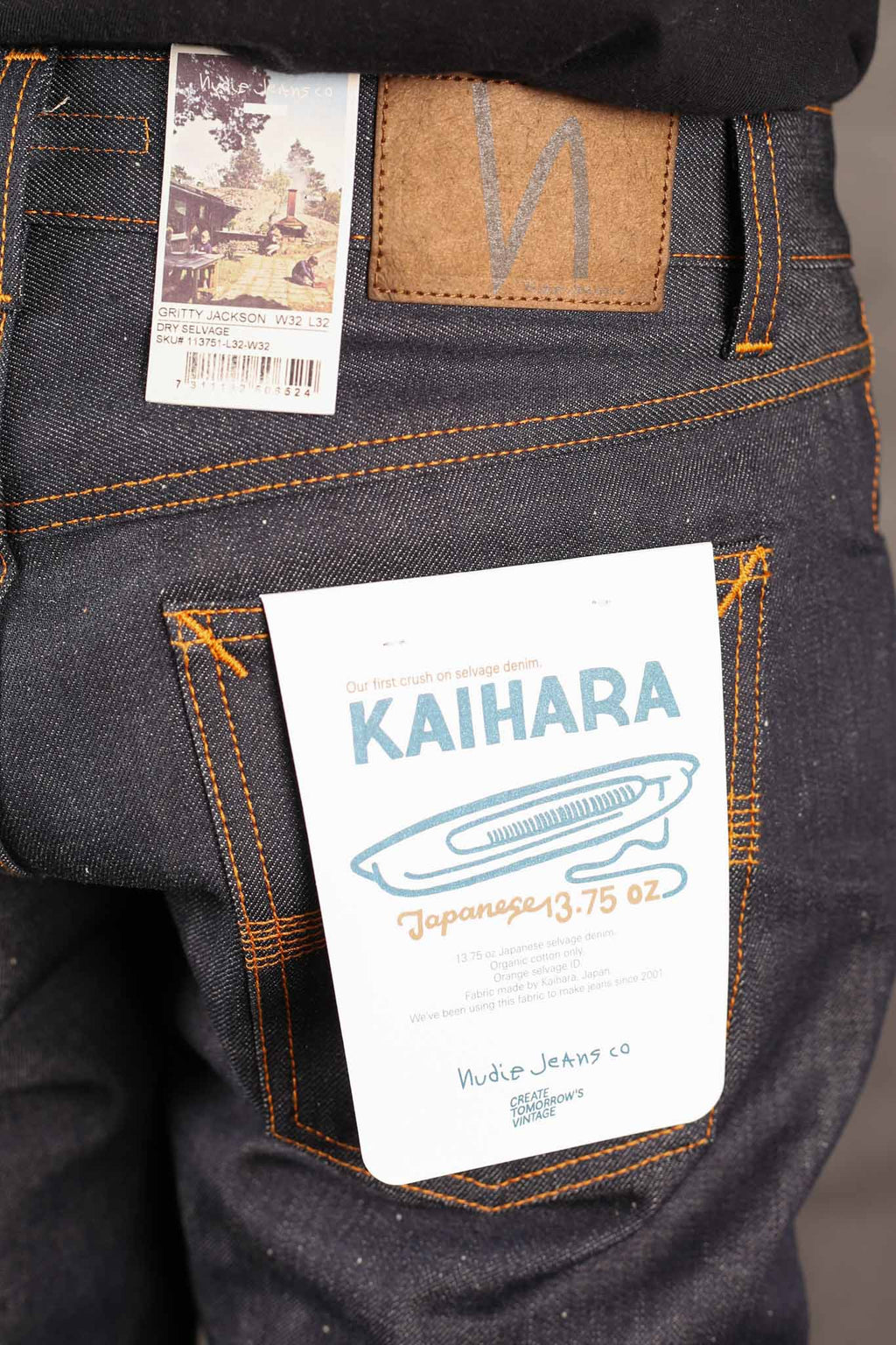 Nudie Jeans 13.75oz Gritty Jackson Dry Selvage