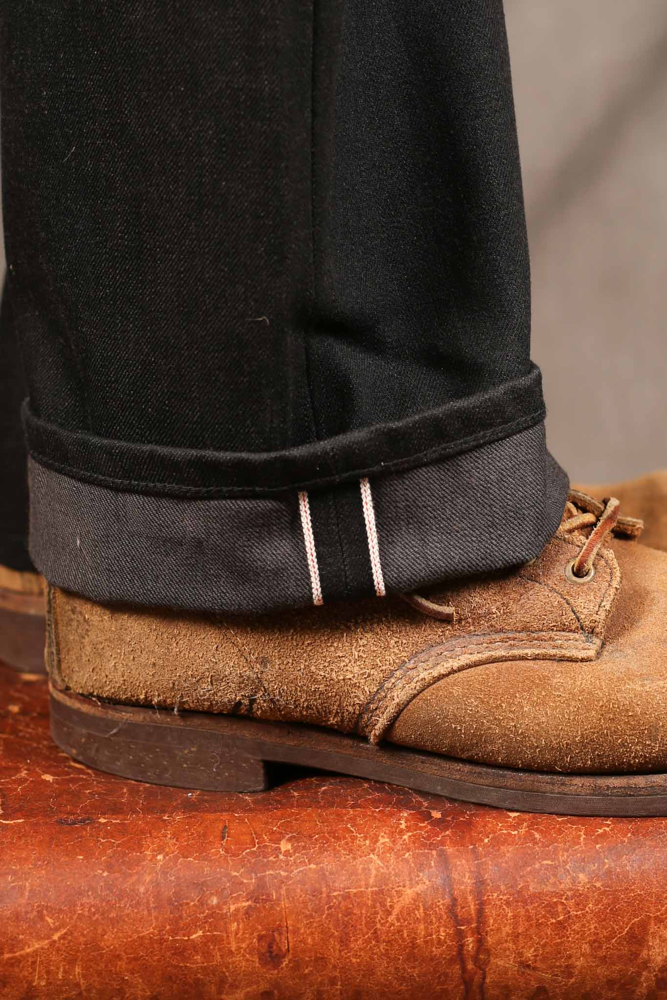 Freenote Cloth Modesto 14.25 Ounce Black Grey Denim