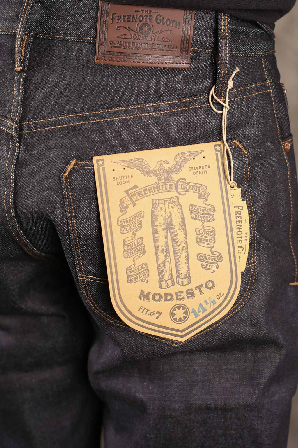 Freenote Cloth Modesto 14.50 Ounce Kaihara Denim