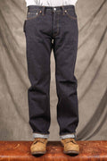 THE FLAT HEAD - FN-3005 Straight Rinsed Jeans LT Zimbabwe Cotton - 14,5oz