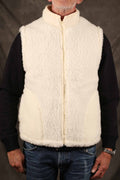 COLDBREAKER - NORDIC WOOLEN VEST - WHITE