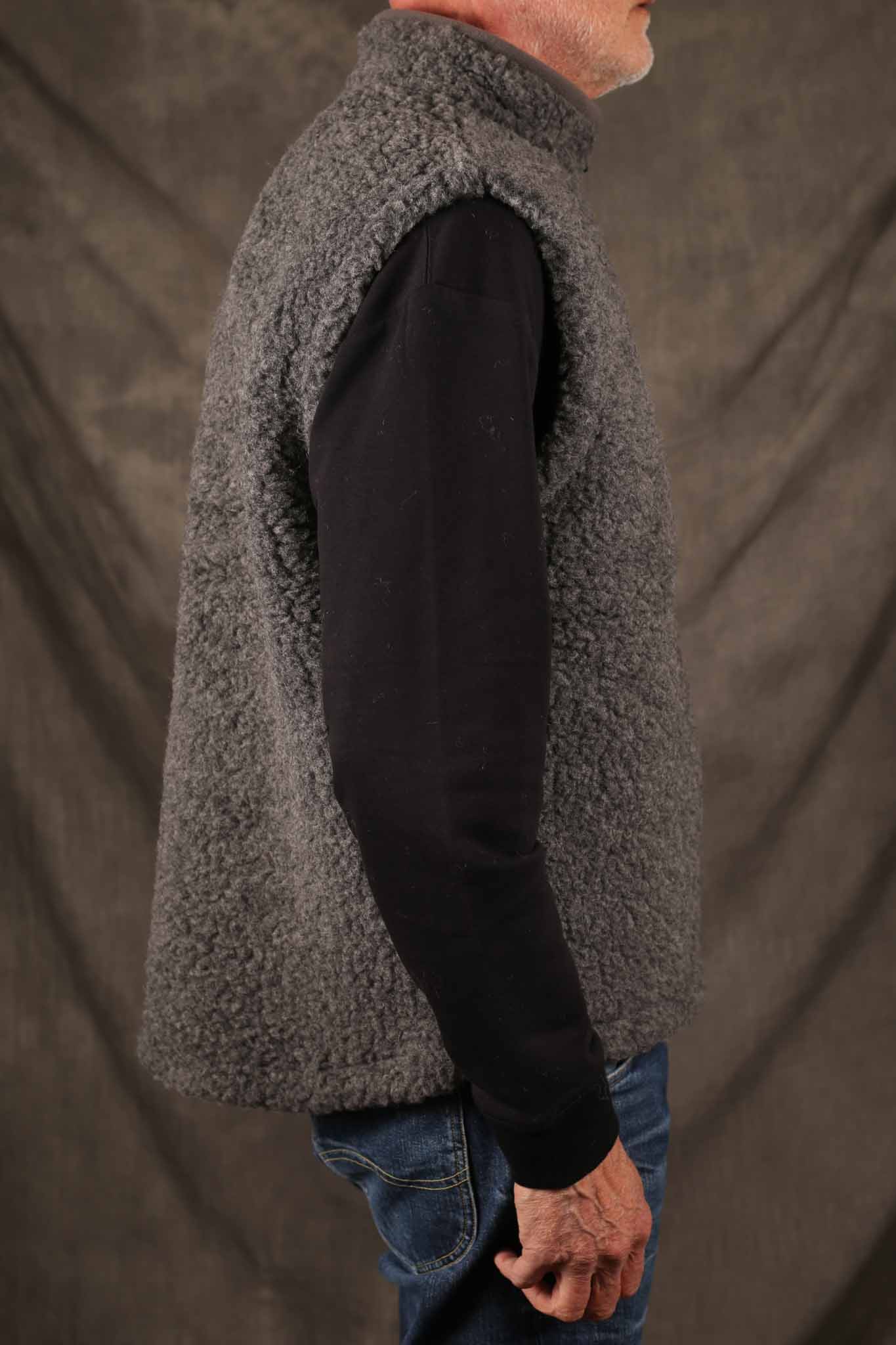 COLDBREAKER - NORDIC WOOLEN VEST - GREY
