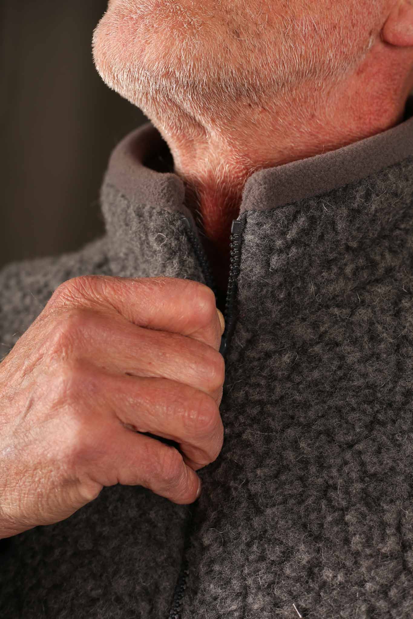 COLDBREAKER - NORDIC WOOLEN VEST - GREY