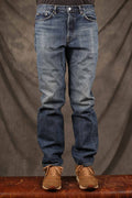 Edwin Made in Japan, REGULAR Straight JEANS - 14oz Kurabo Red Selvage Dark Used Wash - I034254-016J
