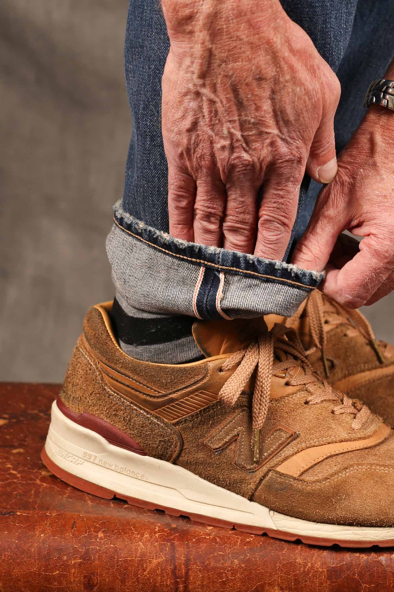 Edwin Made in Japan, REGULAR Straight JEANS - 14oz Kurabo Red Selvage Dark Used Wash - I034254-016J