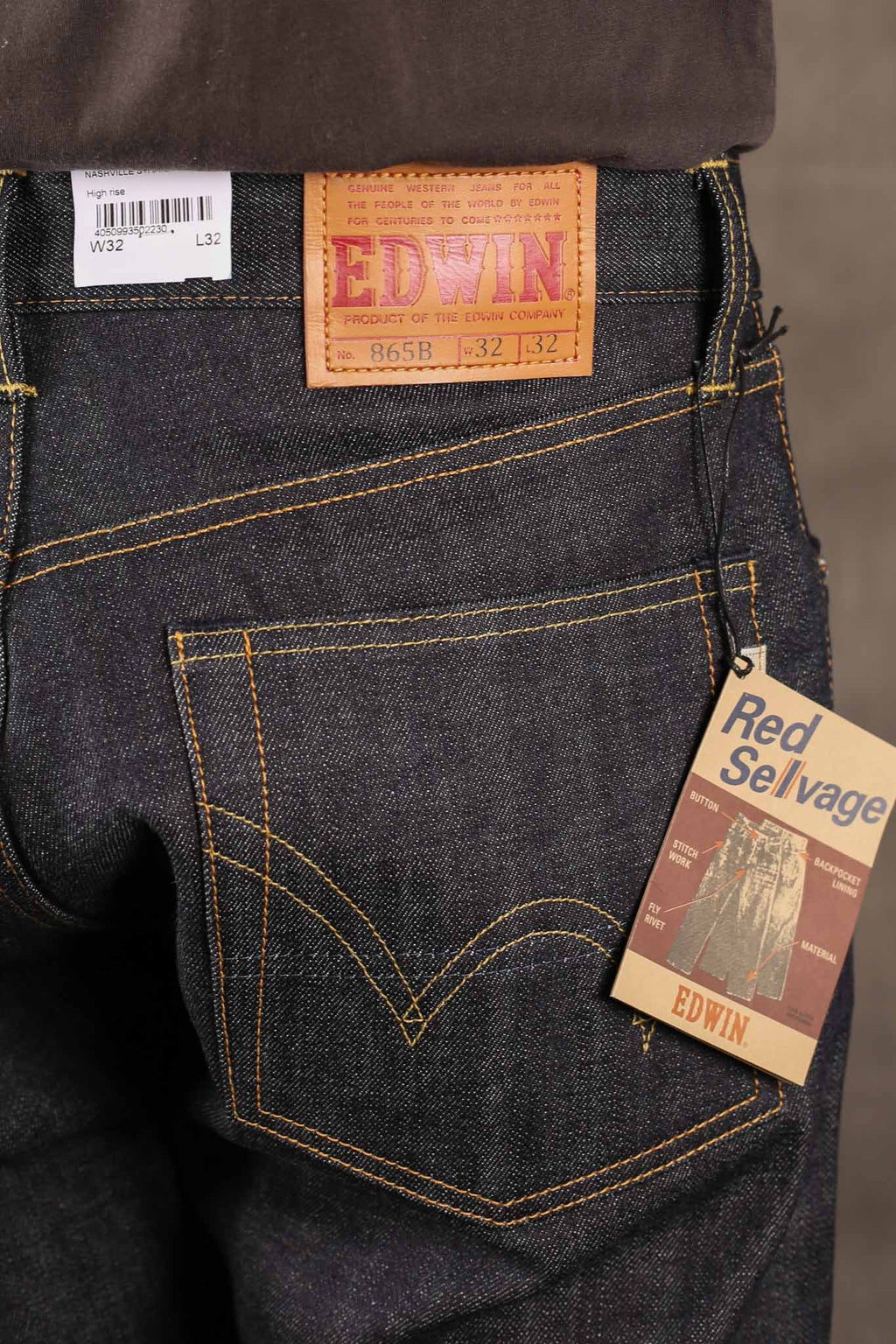 Edwin Nashville Red Selvage 14oz