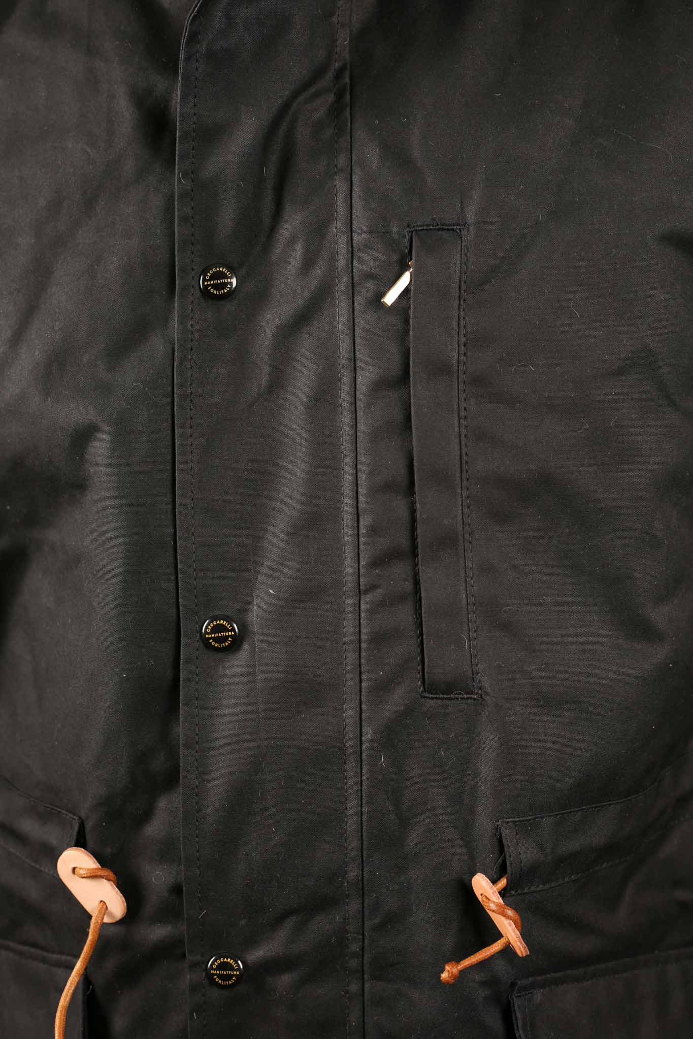MANIFATTURA CECCARELLI - Mountain Parka 7075-WX - BLACK