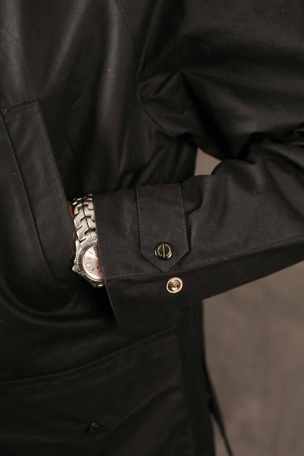 MANIFATTURA CECCARELLI -   Rain Caban 7071-WX - Black