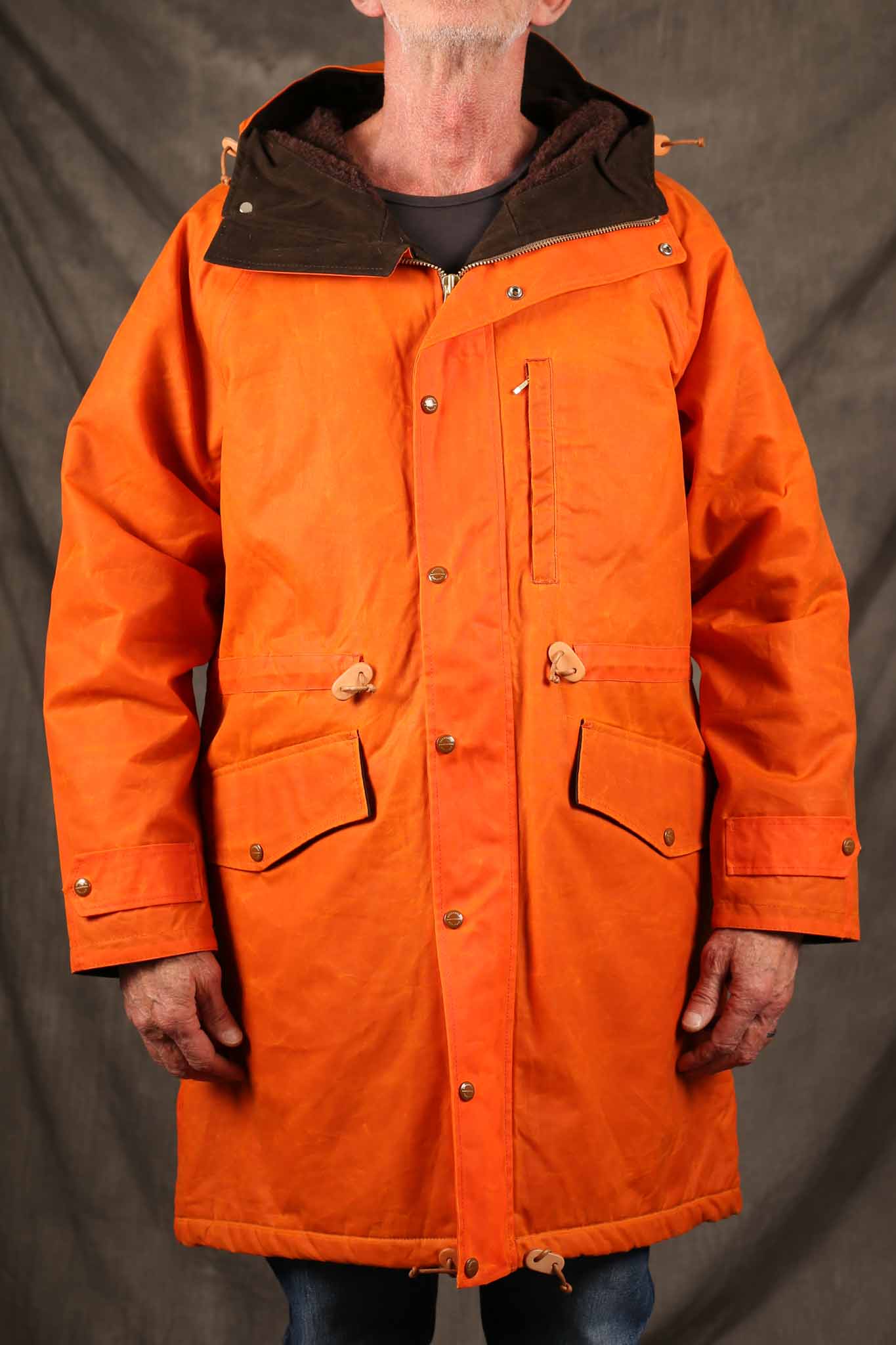 MANIFATTURA CECCARELLI - Mountain Parka 7075-WX - Orange