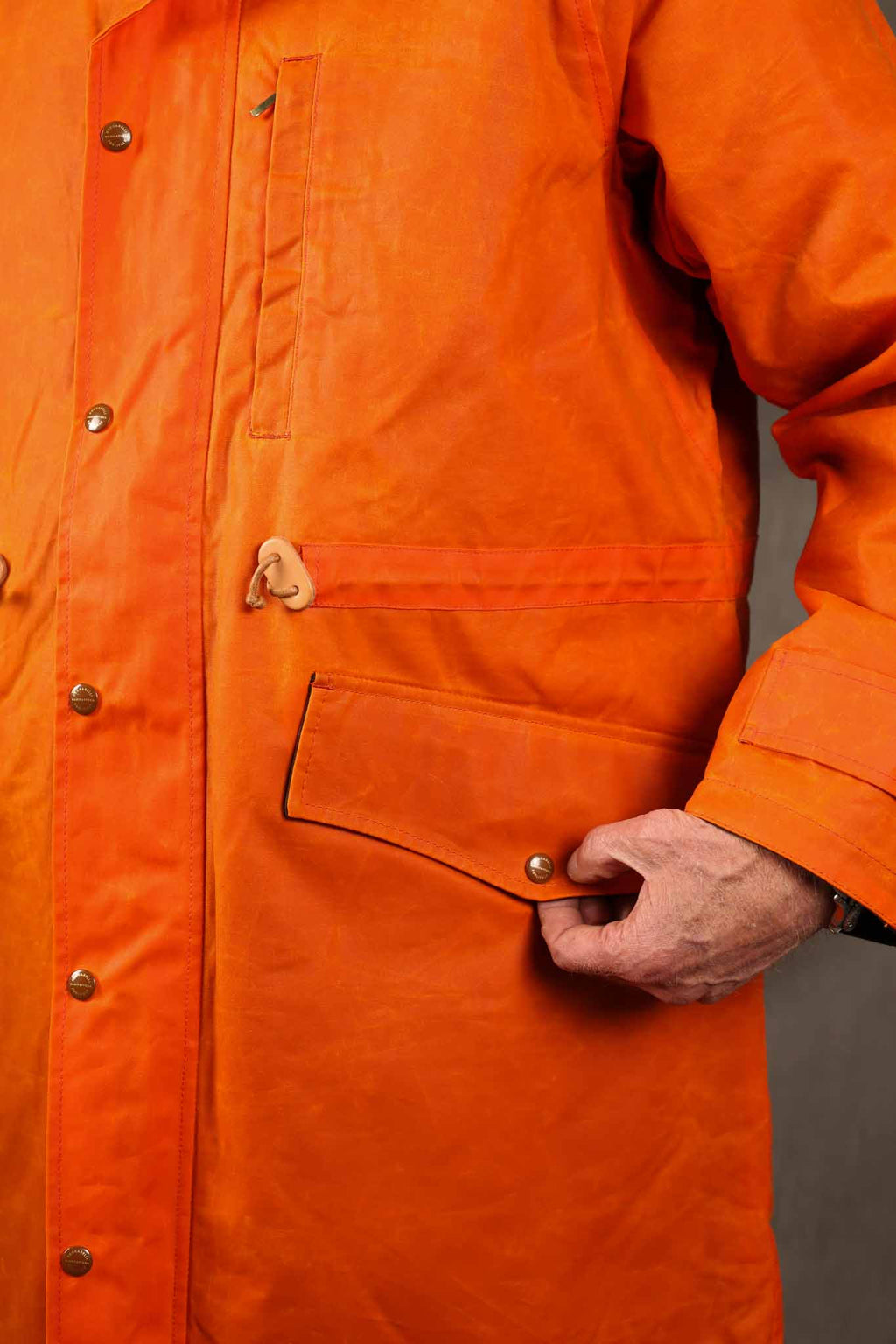 MANIFATTURA CECCARELLI - Mountain Parka 7075-WX - Orange