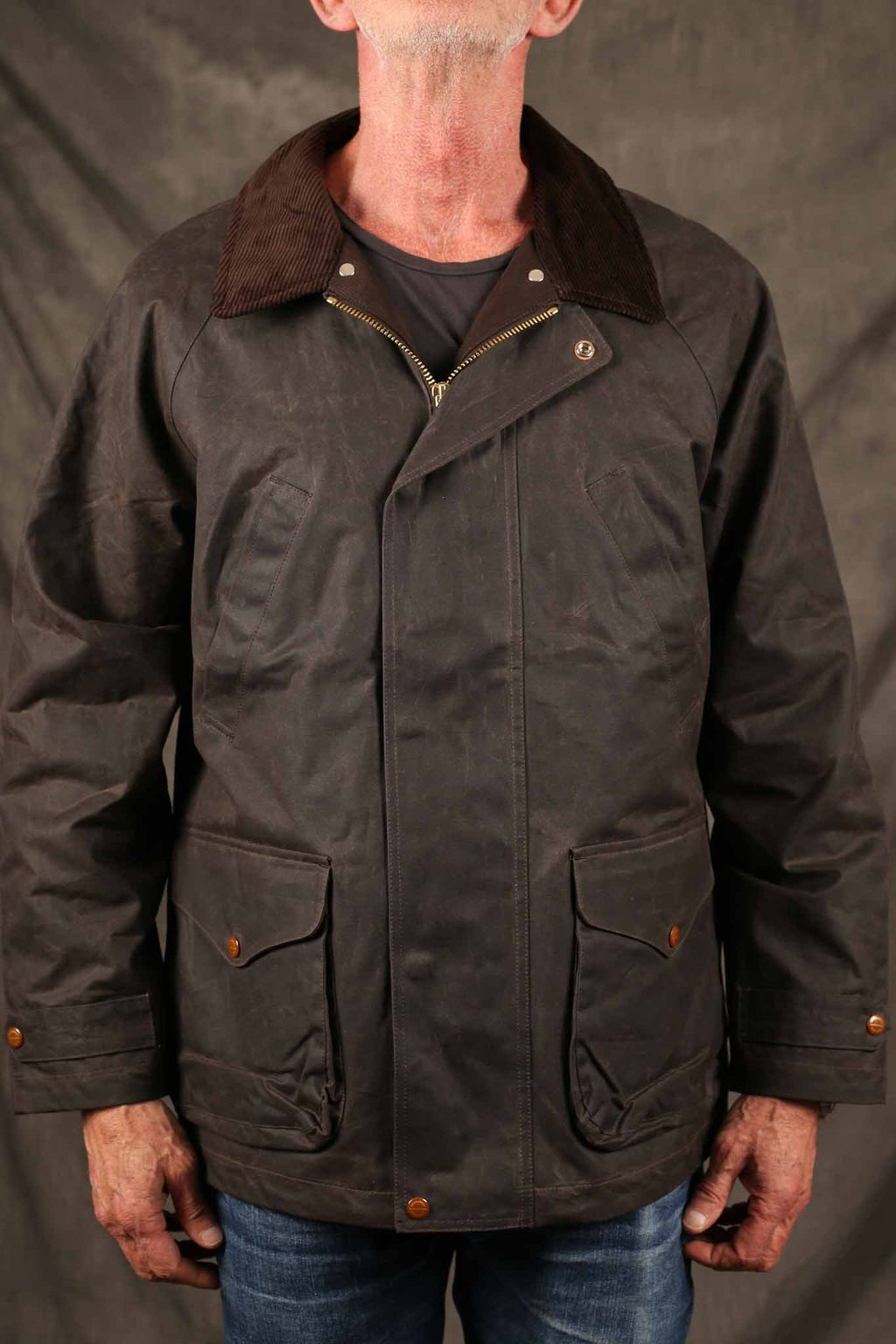 MANIFATTURA CECCARELLI -   Rain Caban 7071-WX - Chocolate