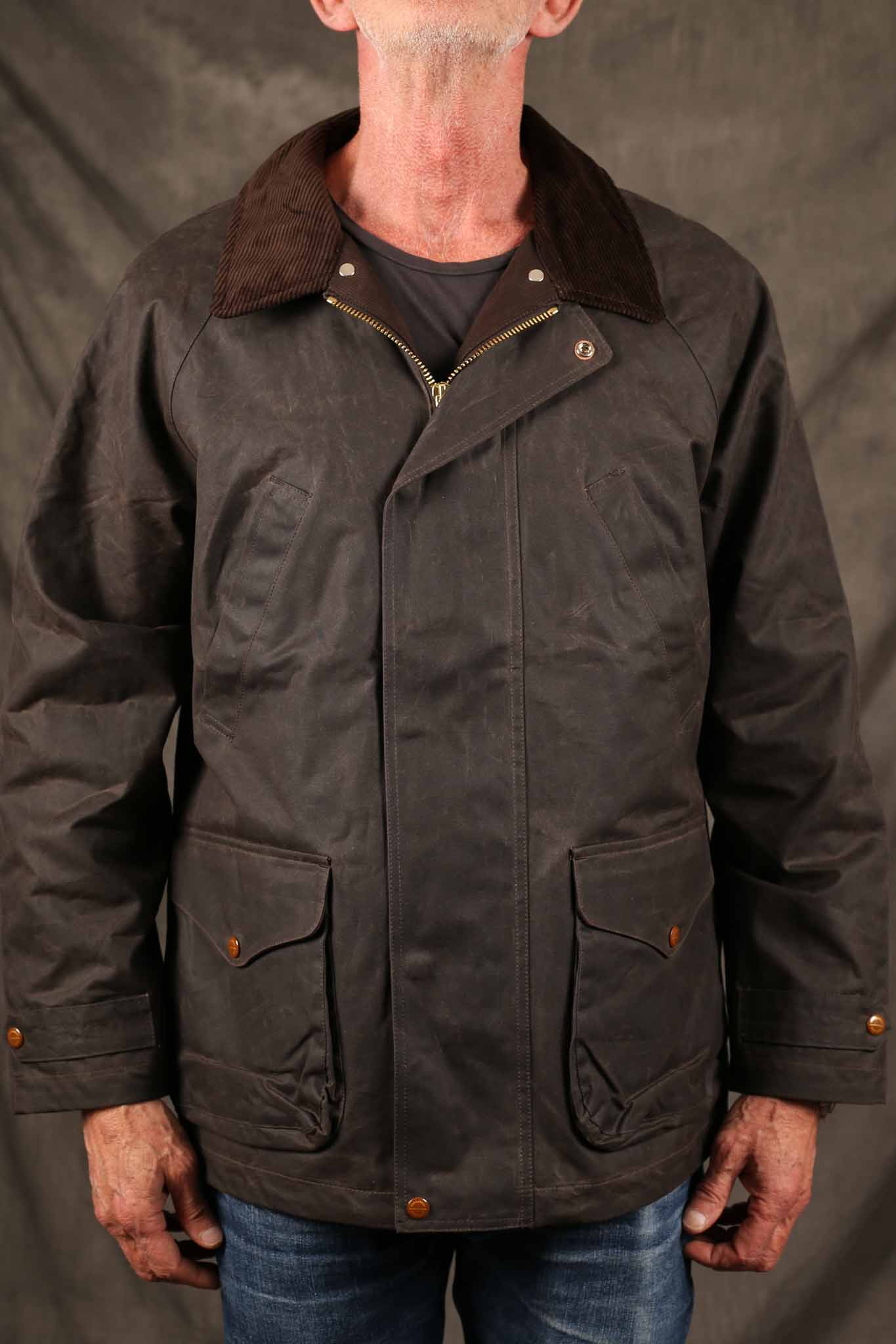 MANIFATTURA CECCARELLI -   Rain Caban 7071-WX - Chocolate