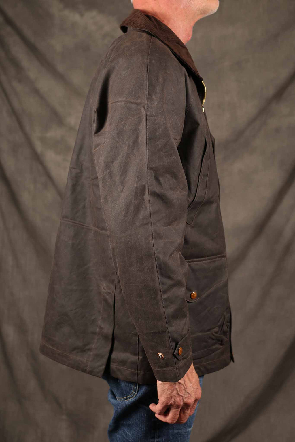 MANIFATTURA CECCARELLI -   Rain Caban 7071-WX - Chocolate