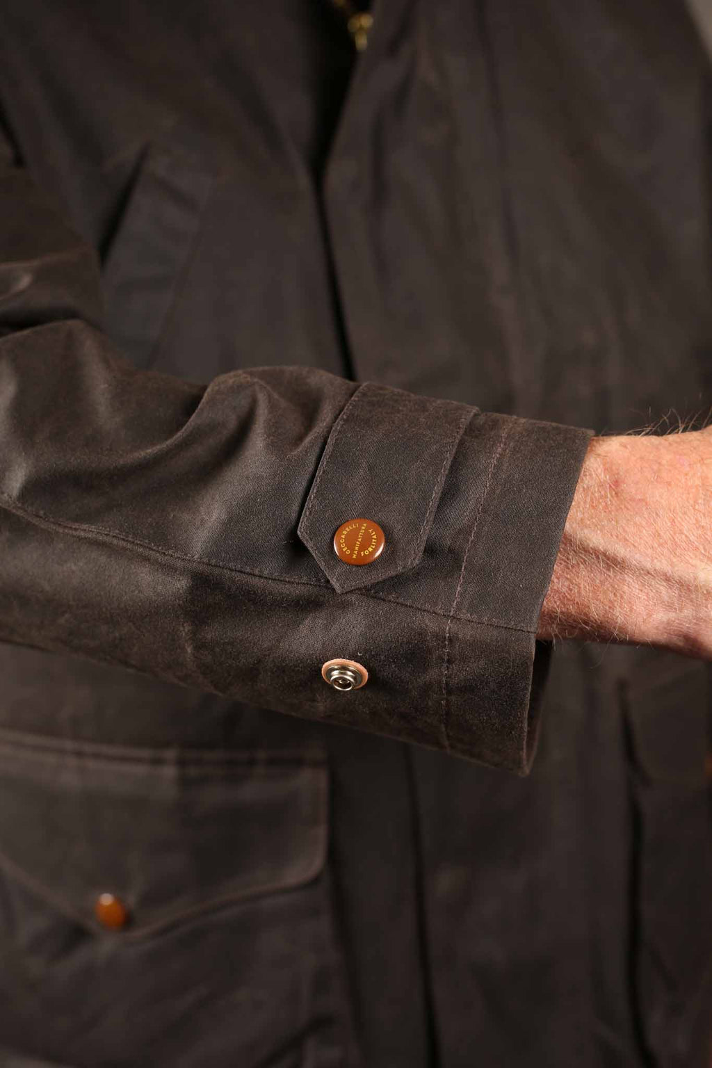 MANIFATTURA CECCARELLI -   Rain Caban 7071-WX - Chocolate