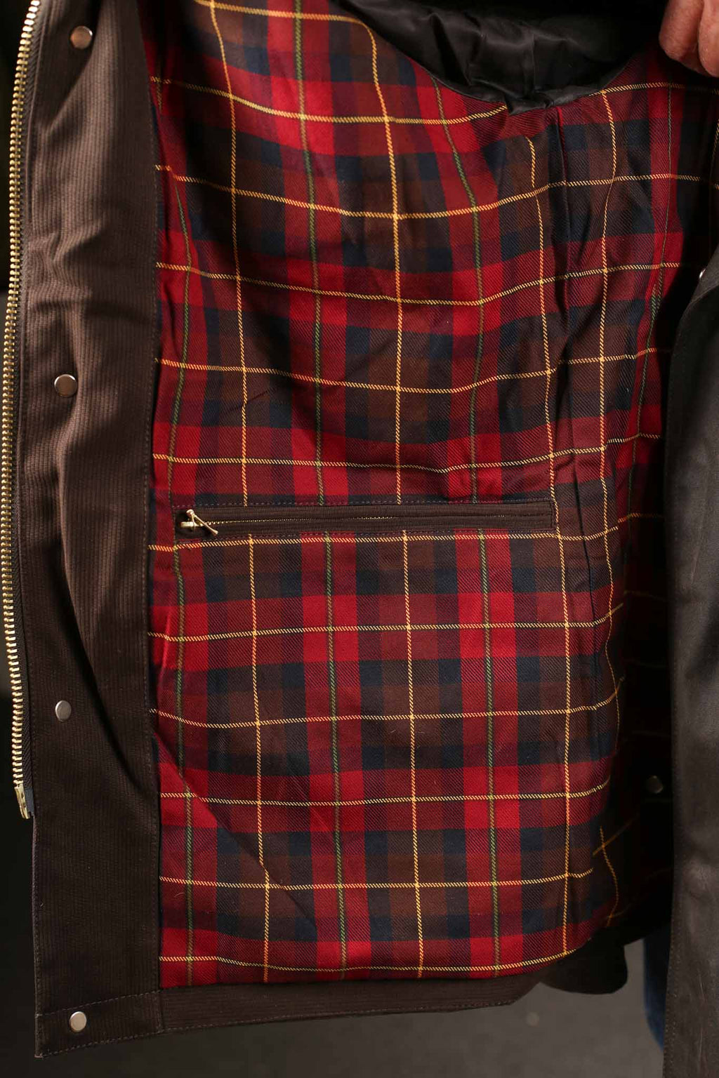 MANIFATTURA CECCARELLI -   Rain Caban 7071-WX - Chocolate